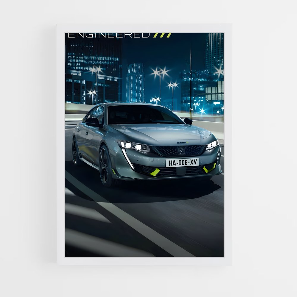 Poster Peugeot Visionnaire (vue 3)